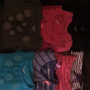 Toddler long sleeve shirts (4T)